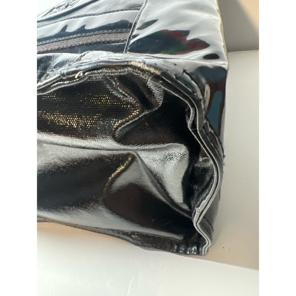 Tory Burch Black Patent Leather Tote - Picture 9 of 12